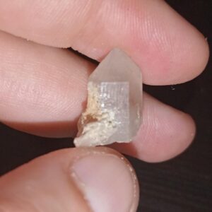 Mini Ponta de Quartzo Lemuriano Portuguesa – Luz Interior Translúcida – Ref. MPL2