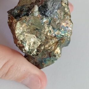 Calcopirite com Wolfrâmio da Panasqueira – Alquimia da Terra Bruta – Ref. CPW